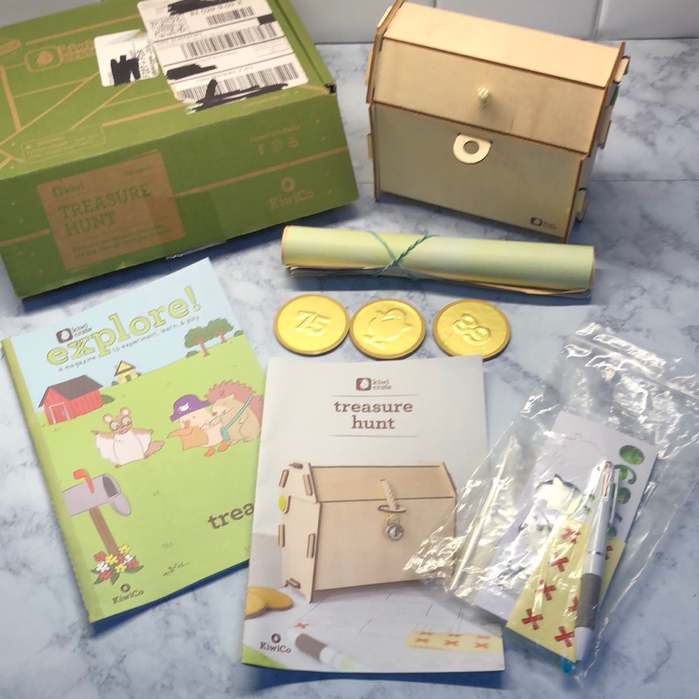 Kiwi Crate Treasure Hunt